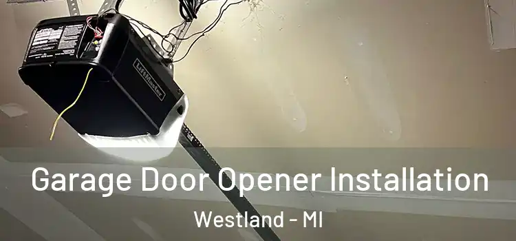  Garage Door Opener Installation Westland - MI