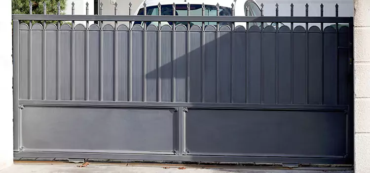 Metal Driveway Gate Installation Westland